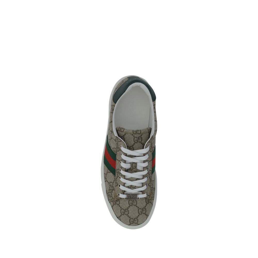 Gucci – Sneakers GG jacquard à plateforme