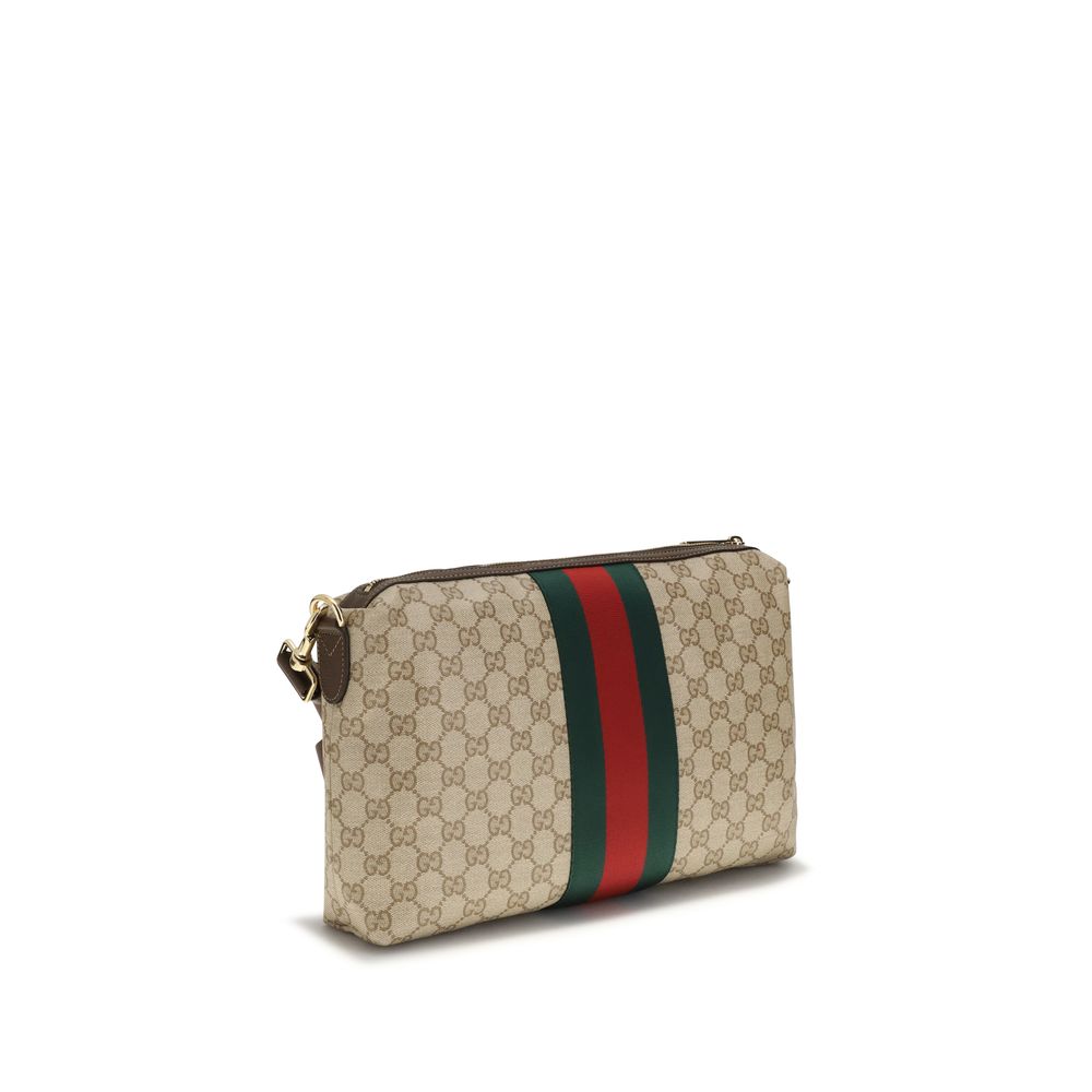 Gucci – Sac porté épaule GG Medium avec bande Web