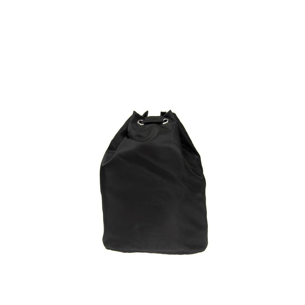 Prada – Sac seau en nylon avec logo triangle