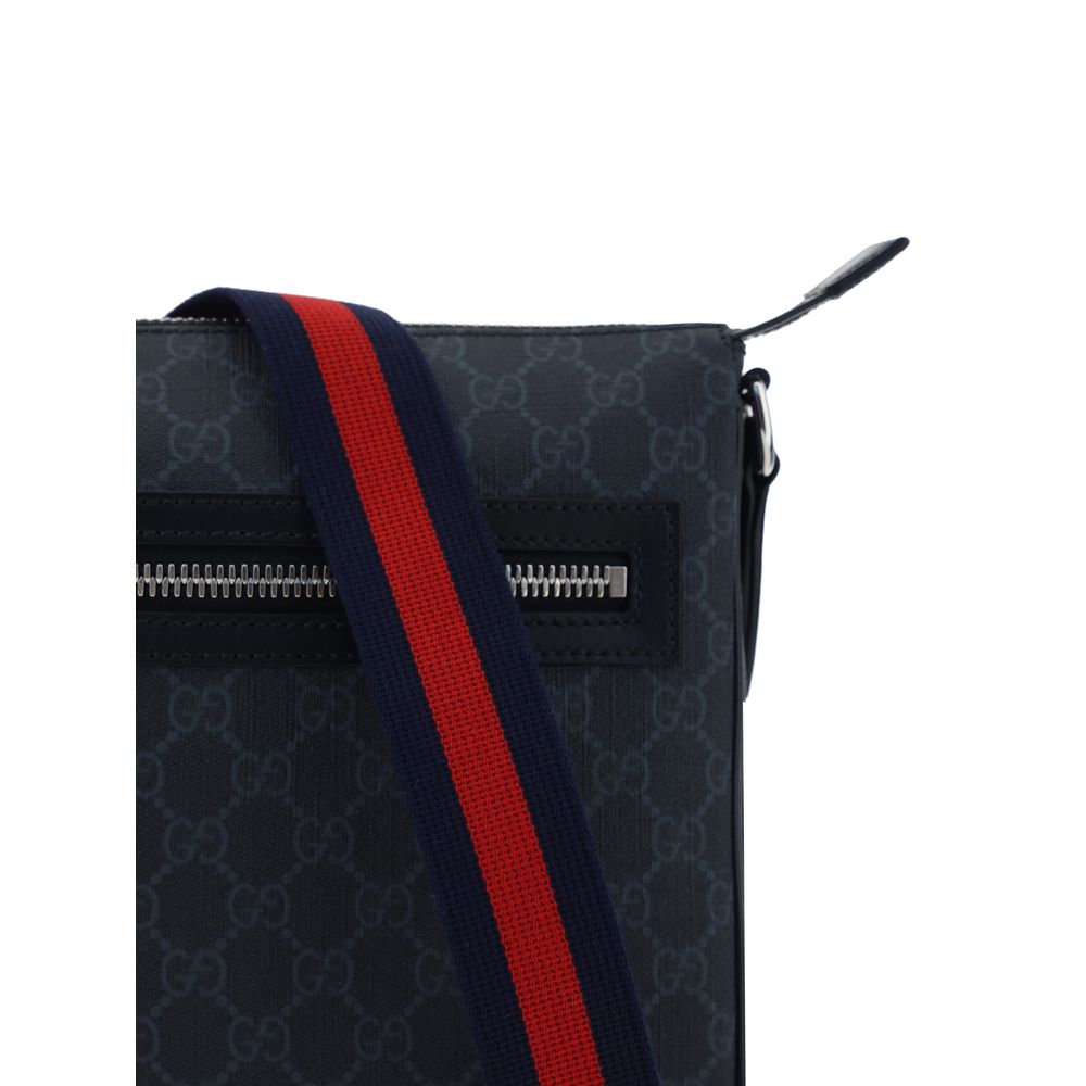 Gucci – Sac porté épaule GG Supreme avec poches zippées