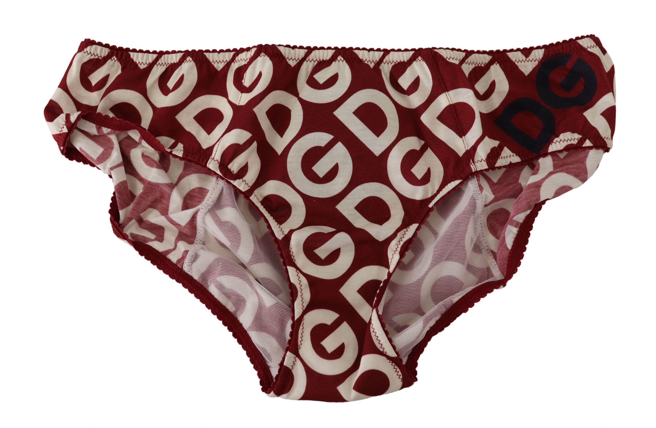 Multicolor DG Logo Print Slip Bottom Underwear