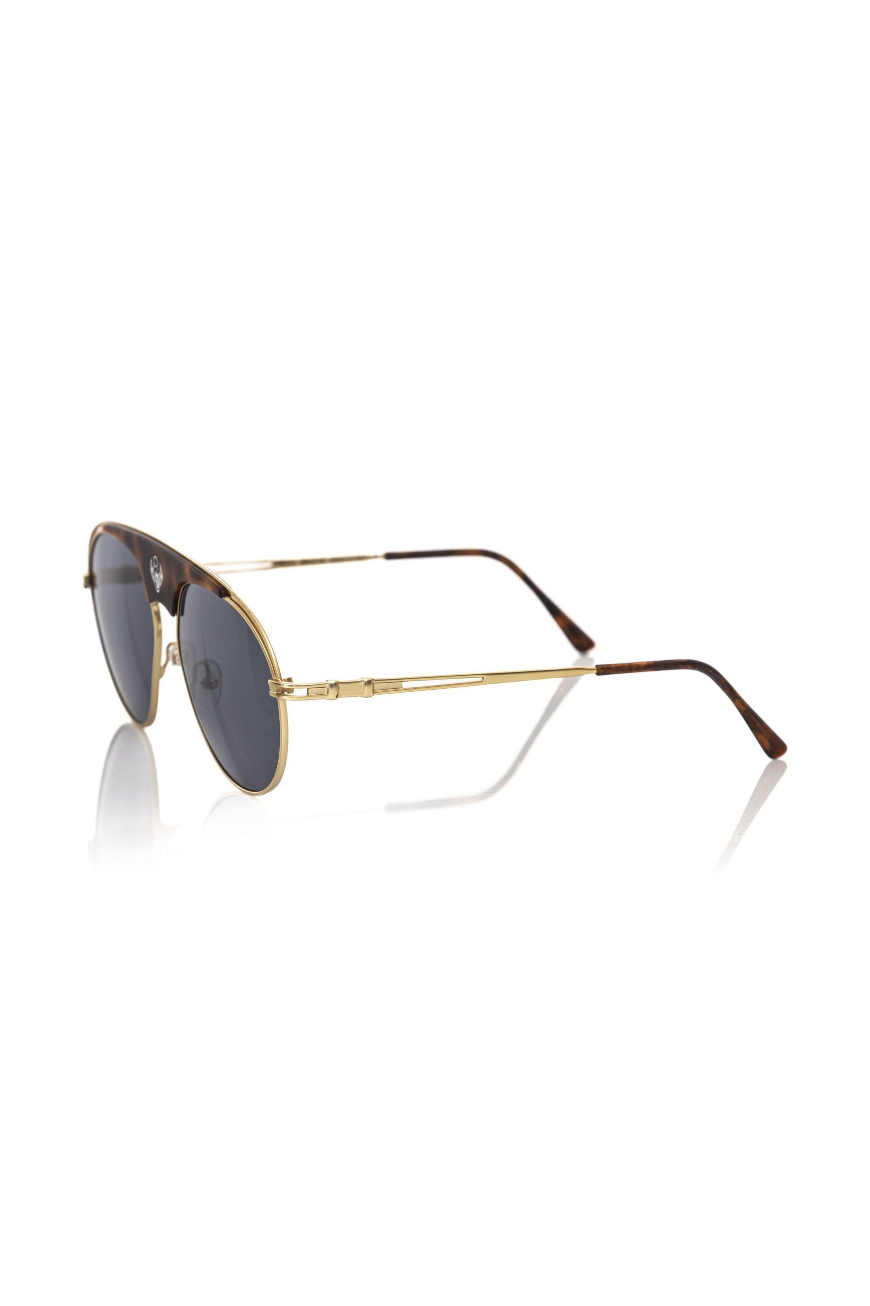 Brown Metallic Fibre Men Sunglass