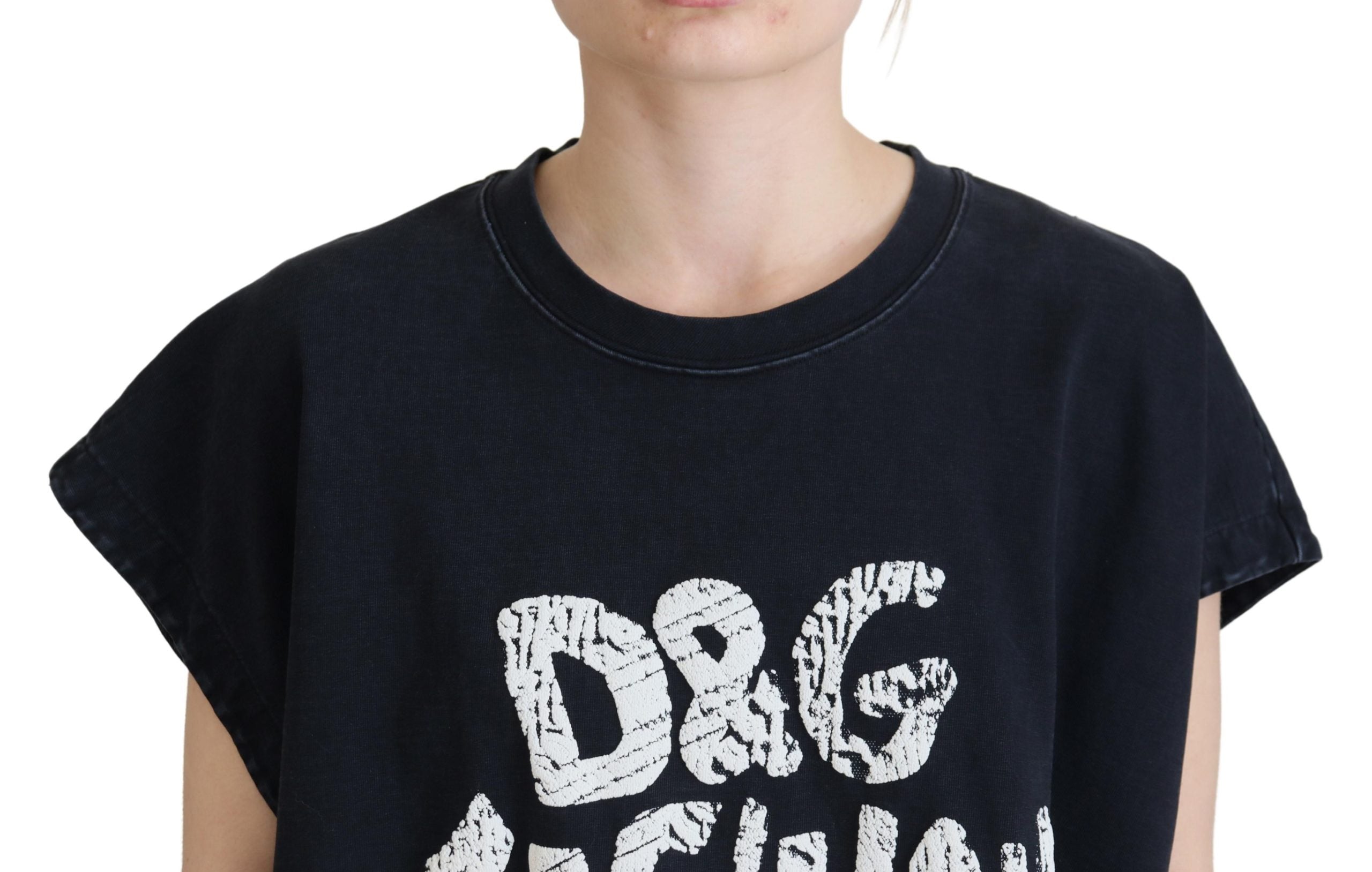 T-shirt Dolce & Gabbana Noir Col Rond