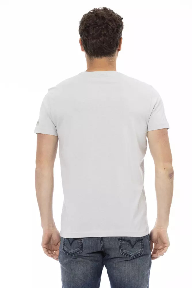 T-shirt Casual Homme Gris