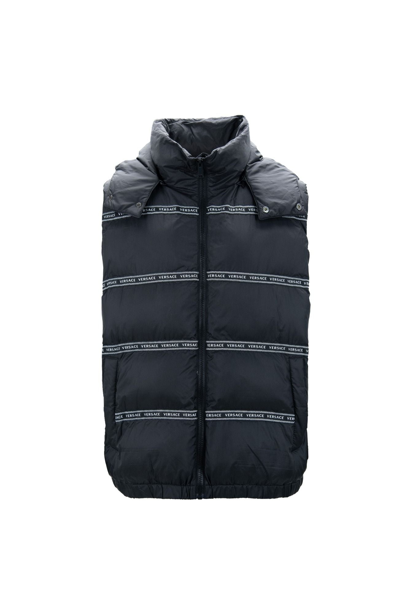 Black Polyester Vest