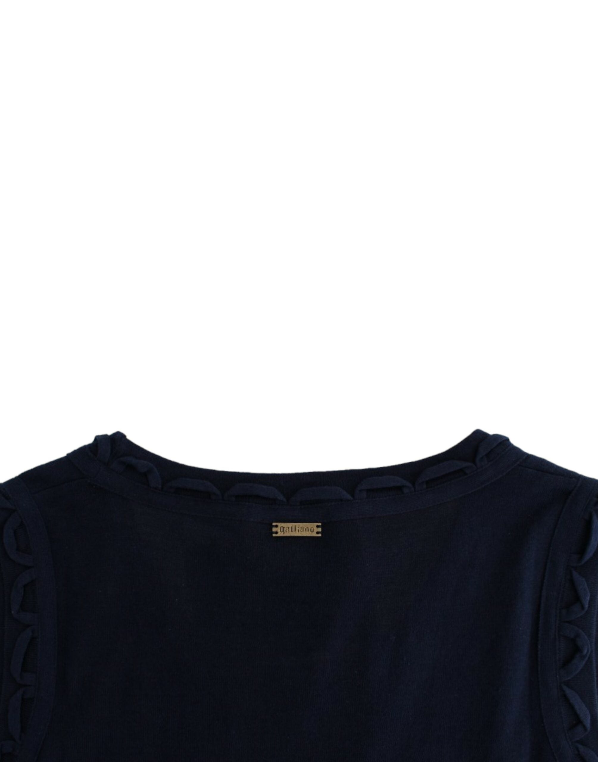 Blue cotton jersey dress