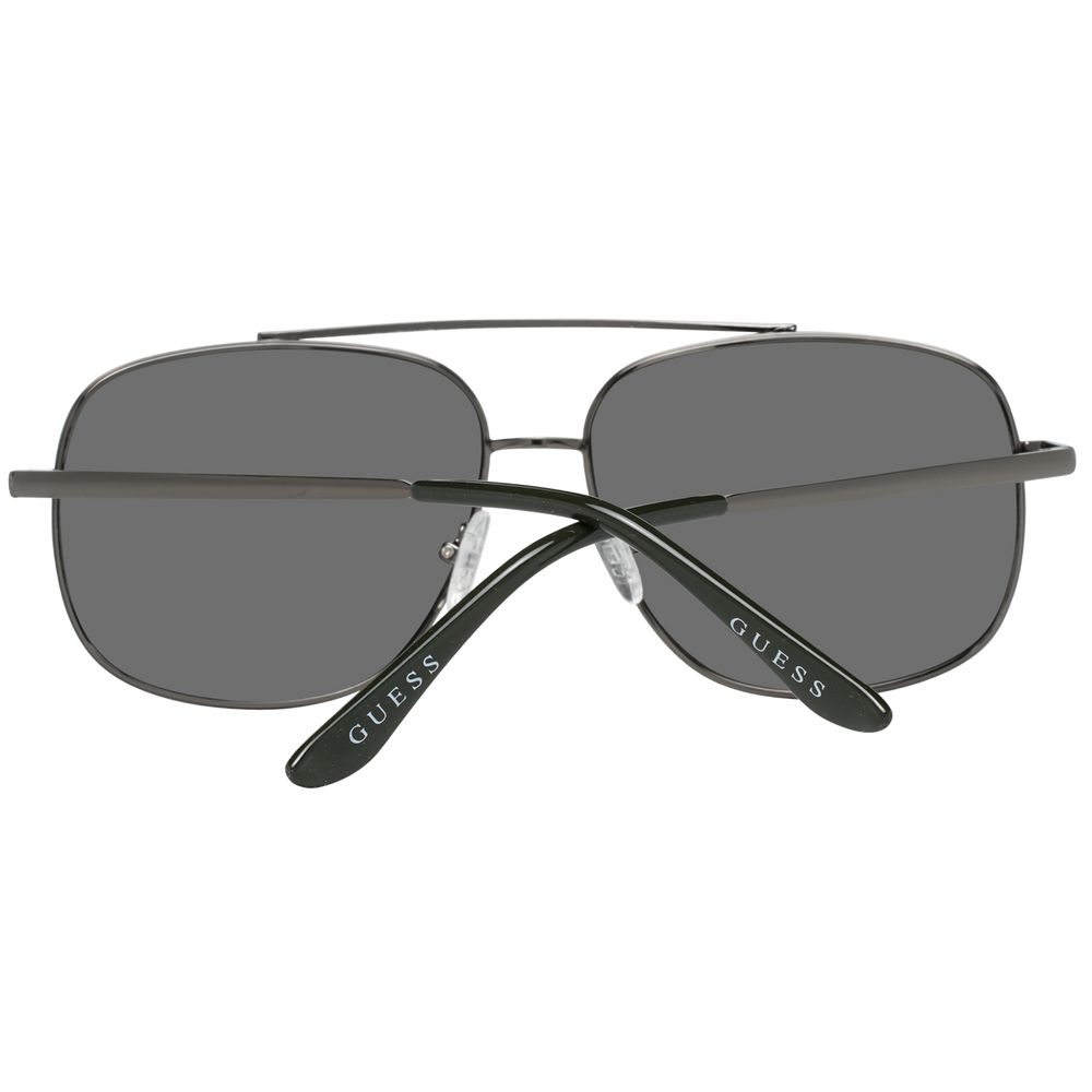 Gray Metal Sunglasses