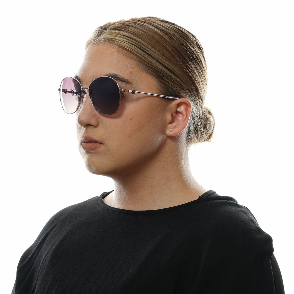 Rose Gold Metal & Plastic Sunglasses