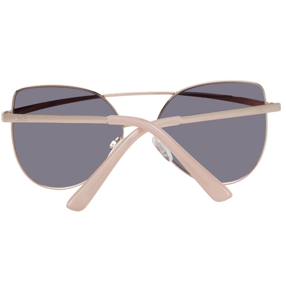 Rose Gold Metal Sunglasses