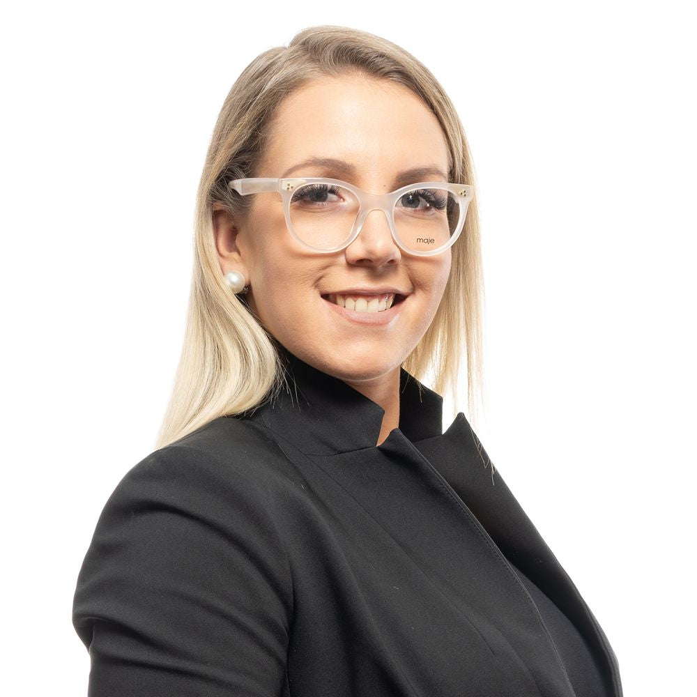 White Plastic Glasses (Frames)