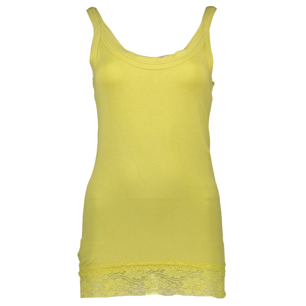 Yellow Cotton Women's Top