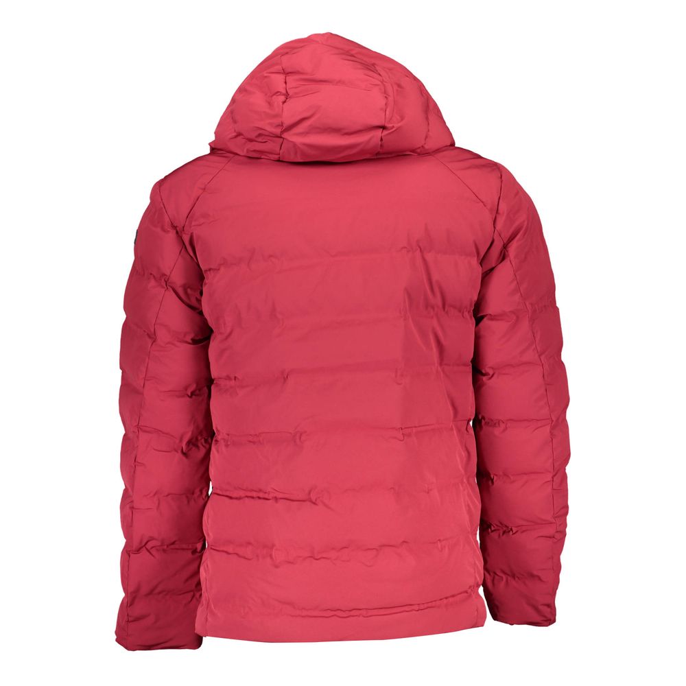 Rosso Poliammide Men Jacket
