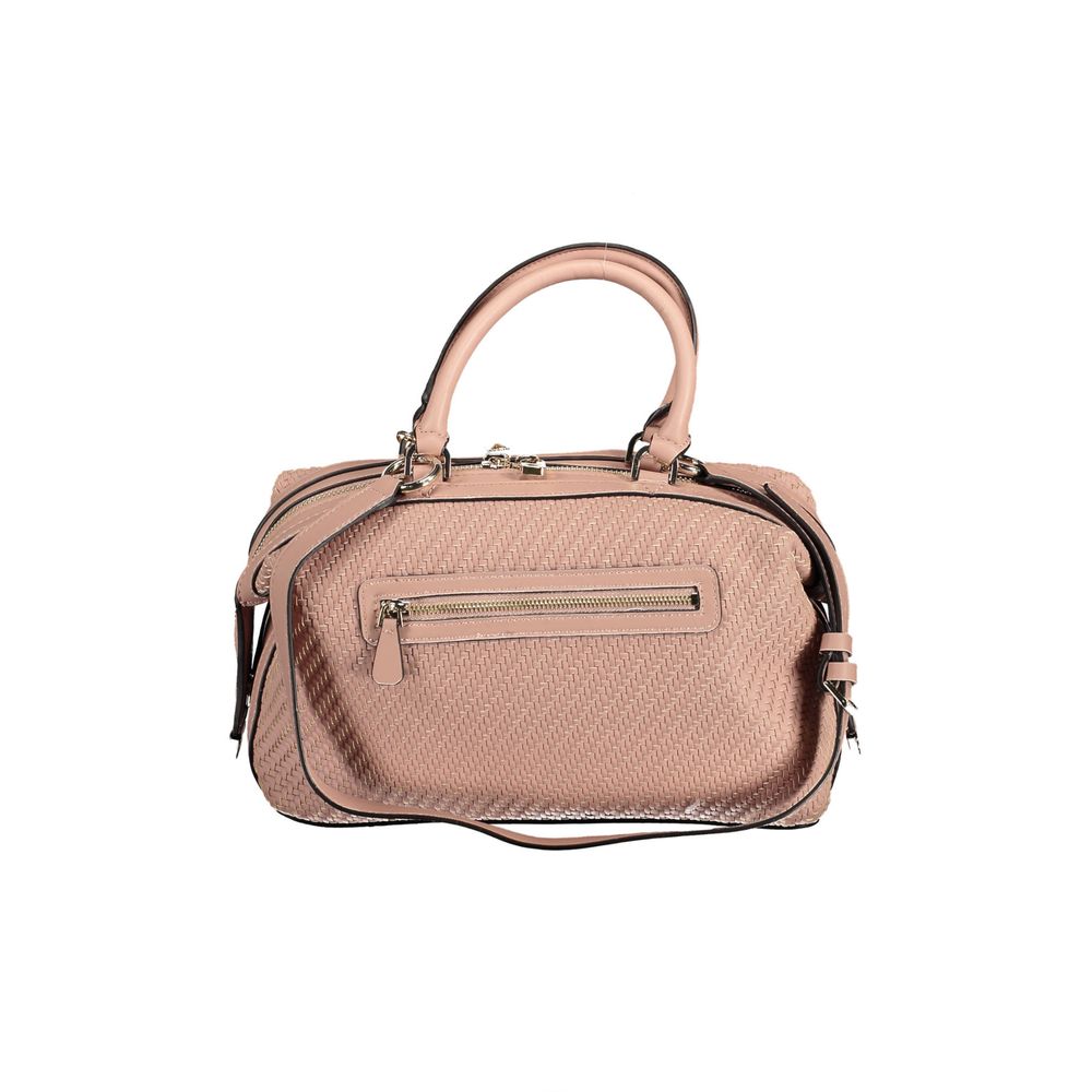 Rosa Poliuretano Women Handbag