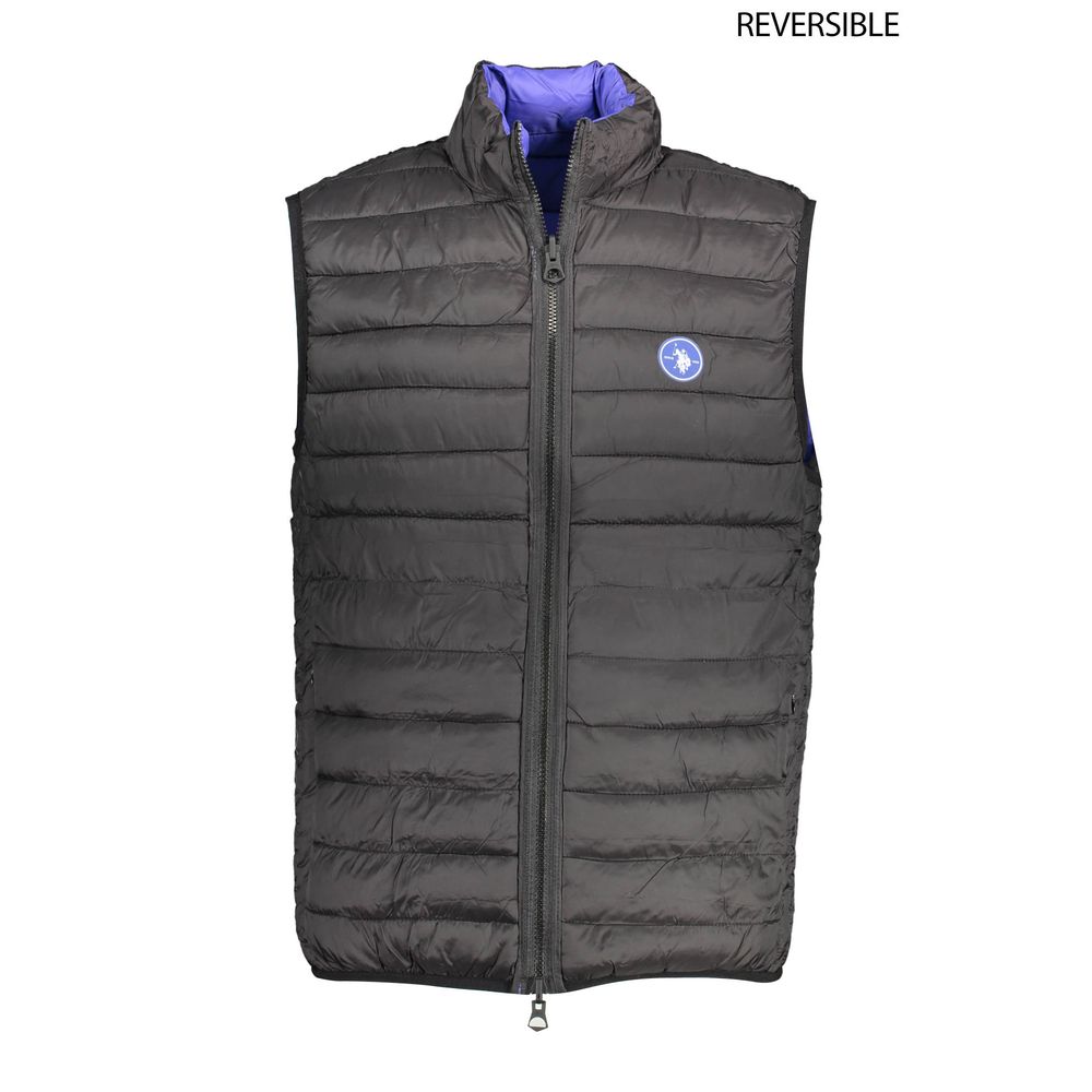 Blue Nylon Men's Vest