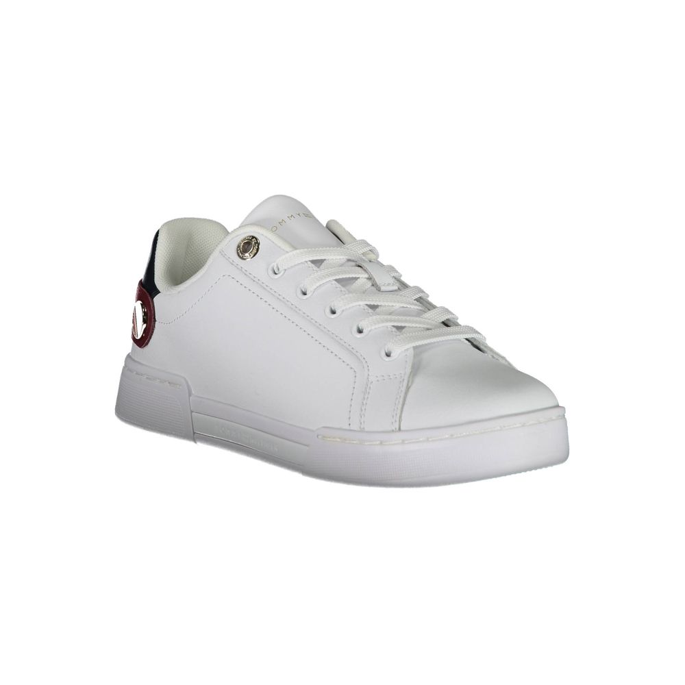 Bianco Polyurethane Women Sneaker