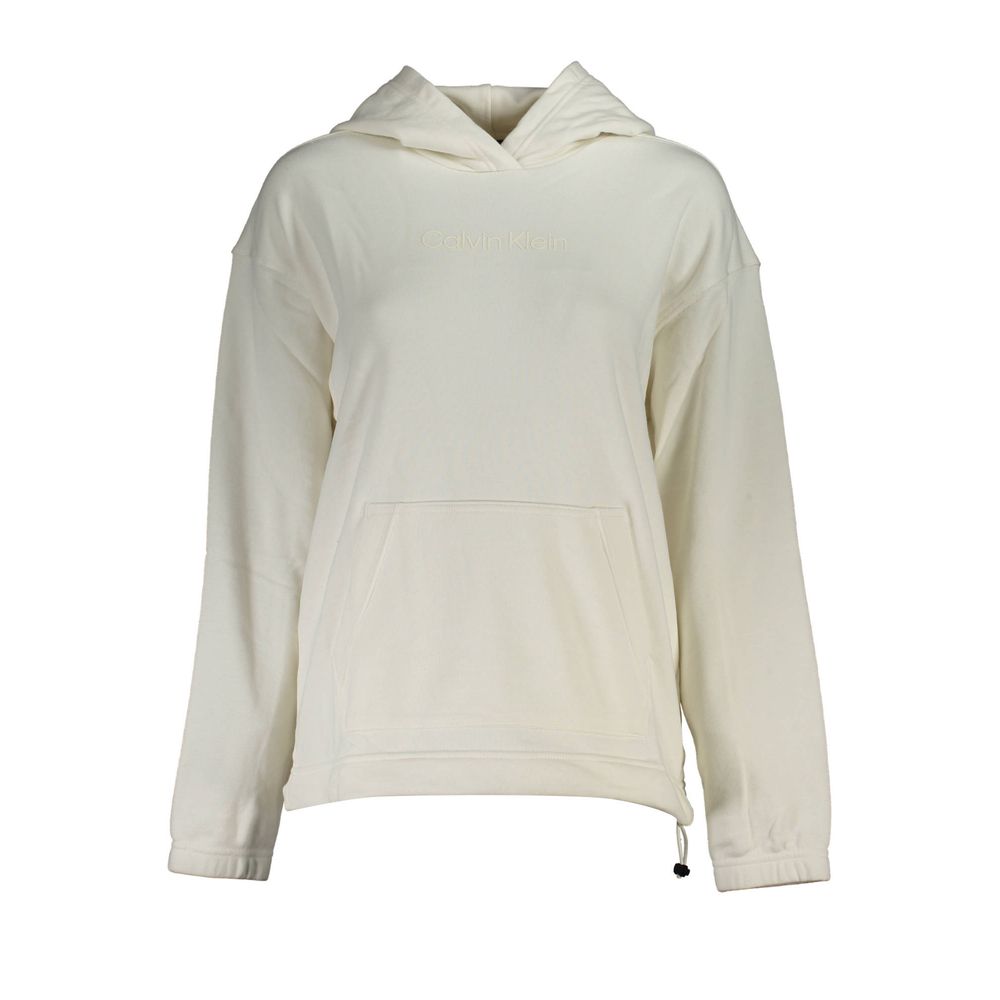 White Cotton Women's Sweatshirt