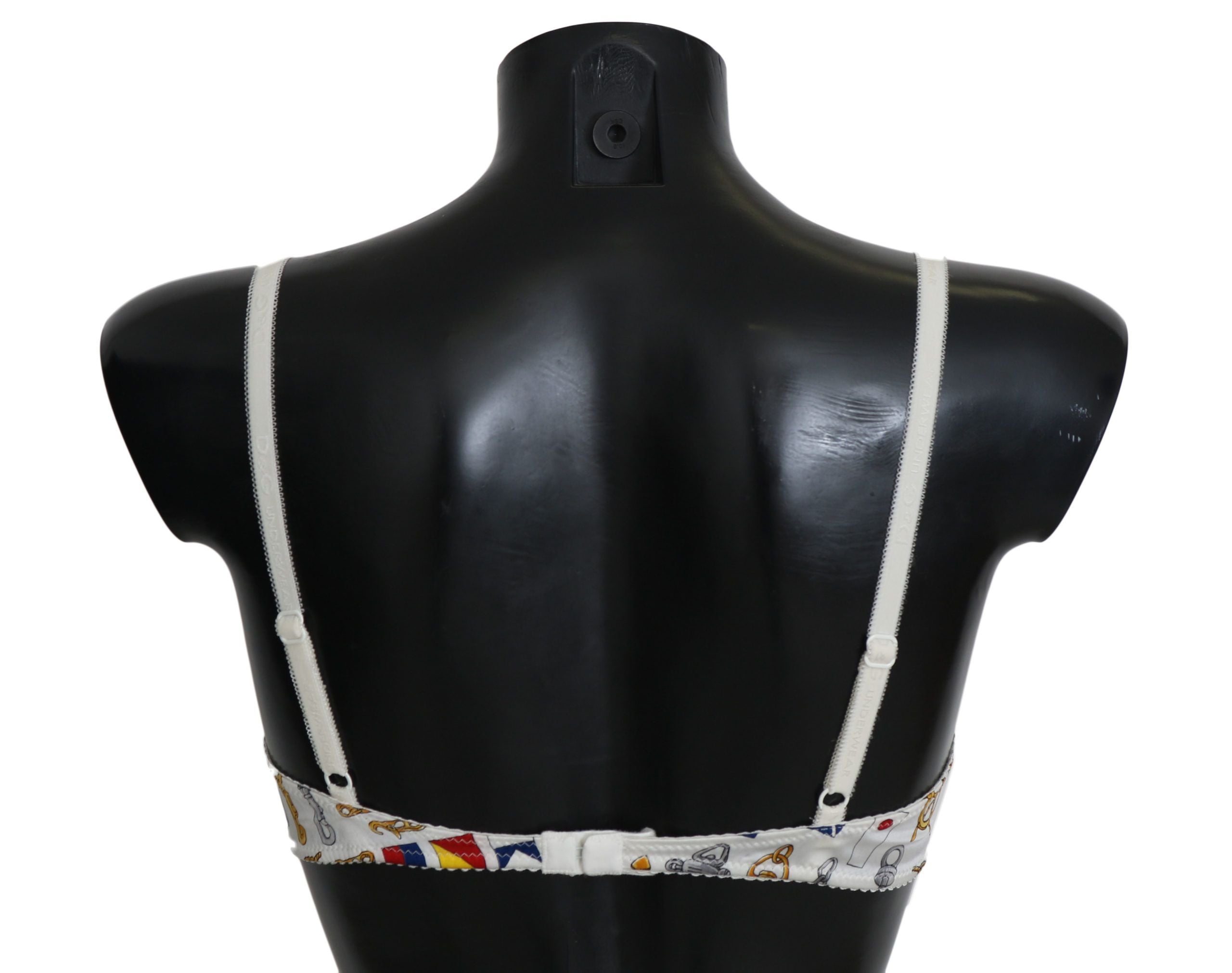 Weiße Balconcino Unterwäsche mit Matrosenmuster