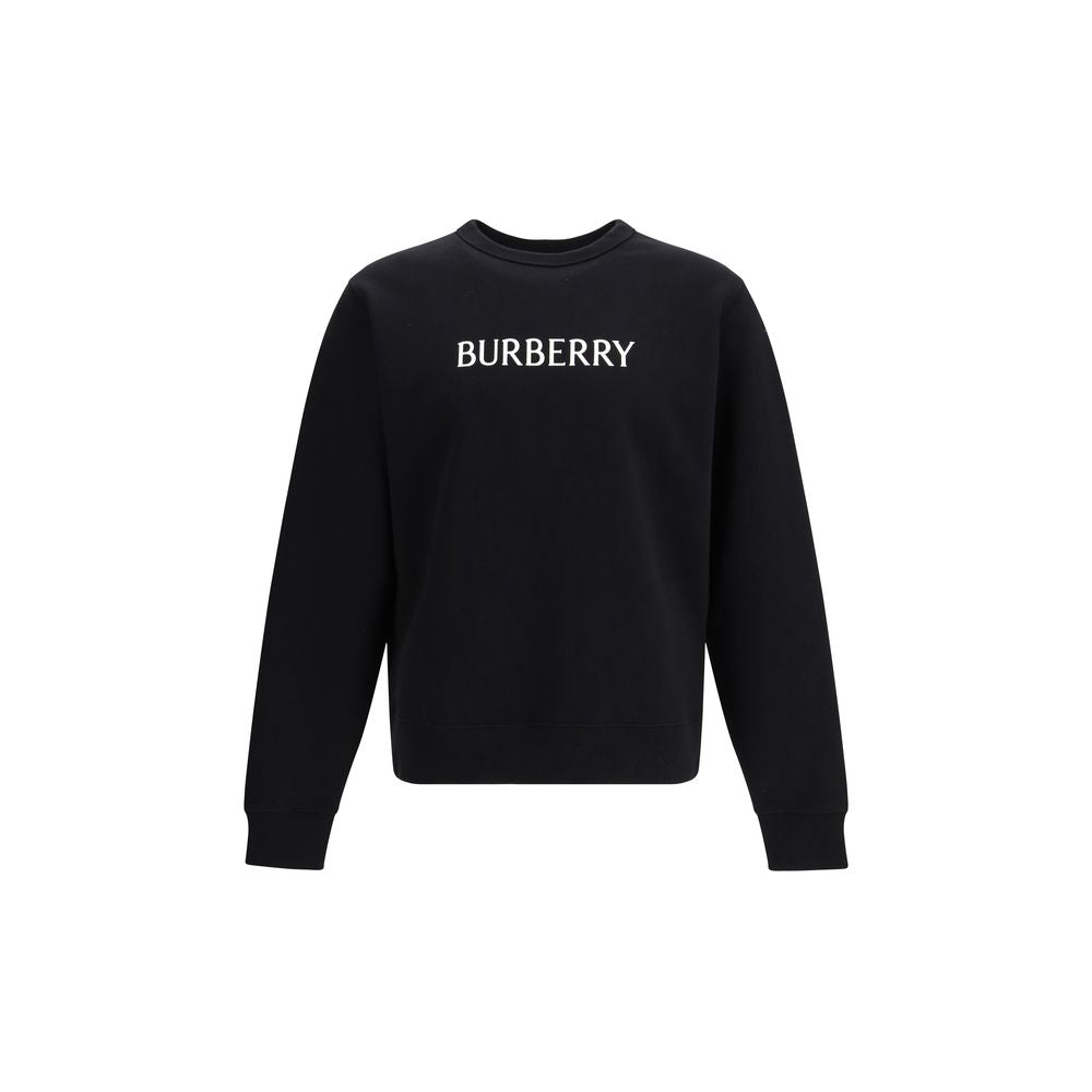 Burberry — Sweatshirt noir Sasha en coton