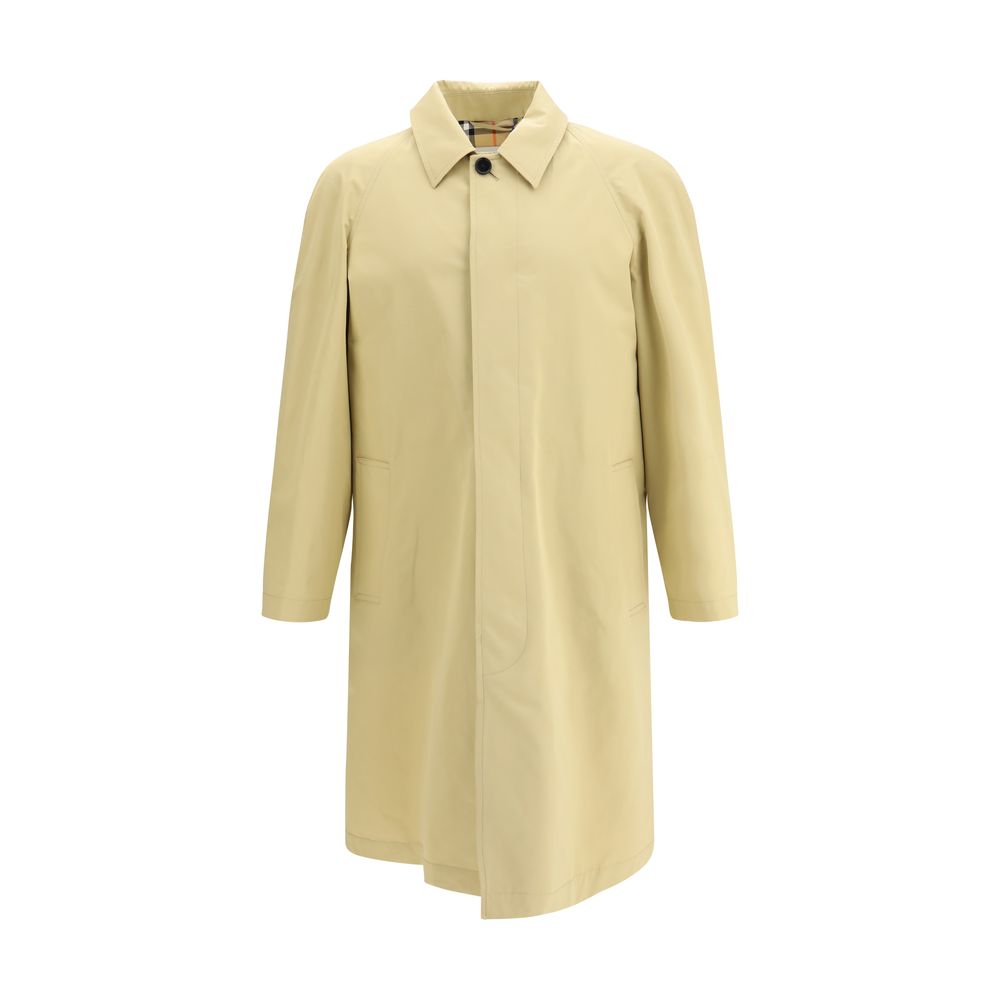 Beige Cotton Trench Coat