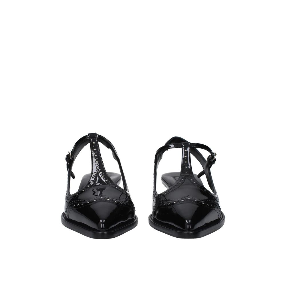 Miu Miu – Escarpins slingback en cuir verni