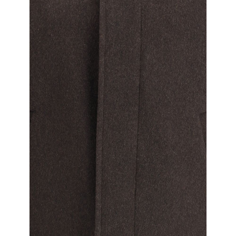 Brown Cashmere Coat