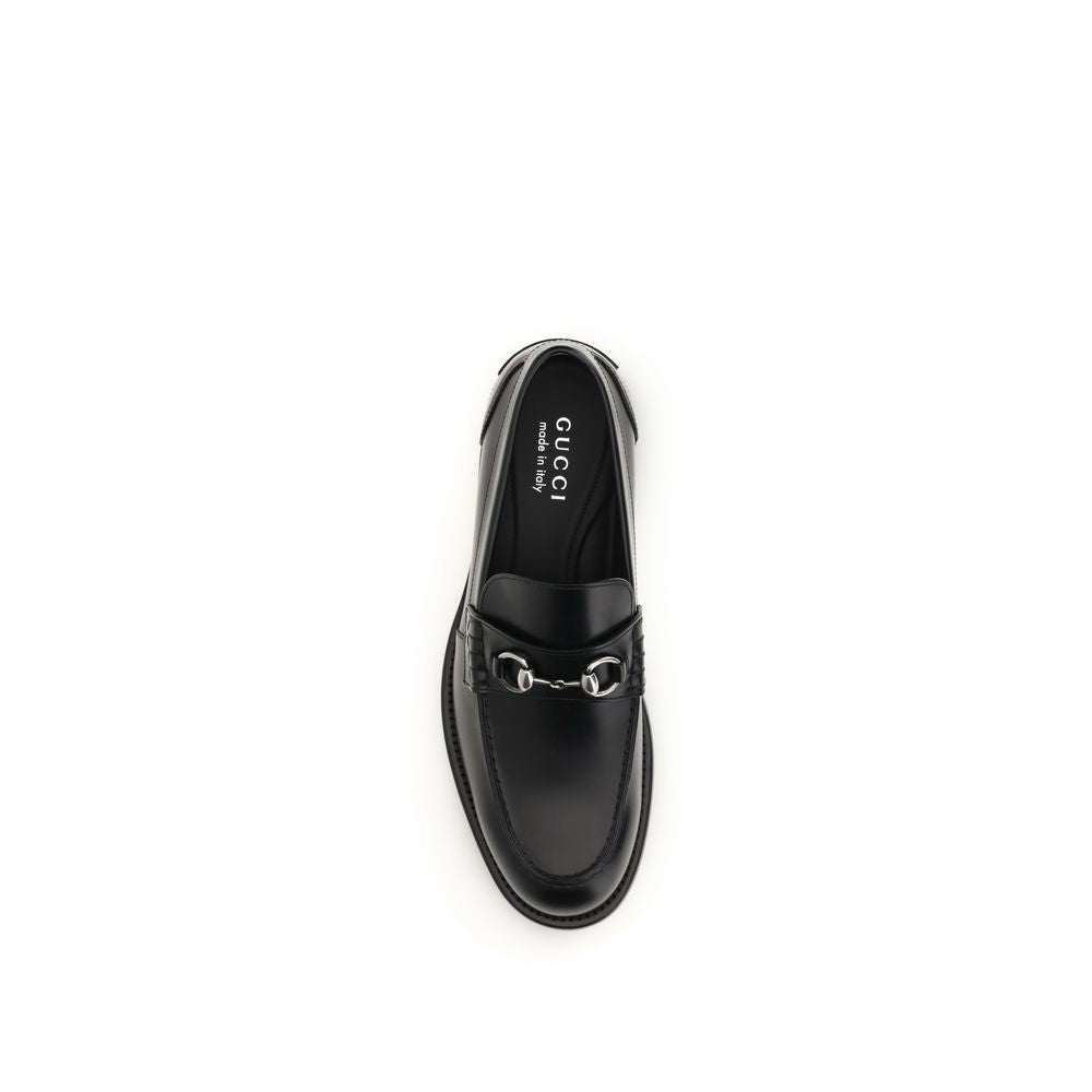 Gucci – Mocassins Horsebit en cuir avec détail iconique