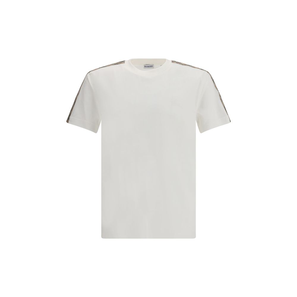 Burberry – T-shirt Equestrian Knight avec bandes Archive Check