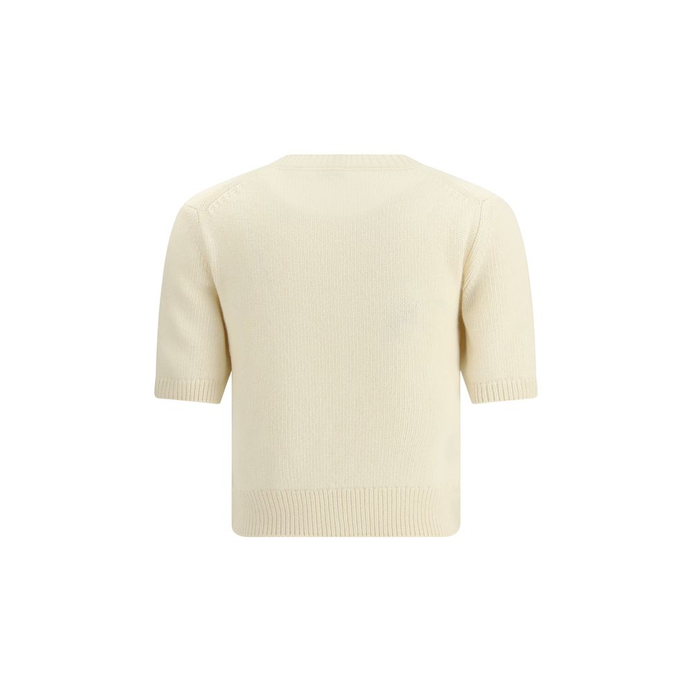 Beige Wool Sweatshirt