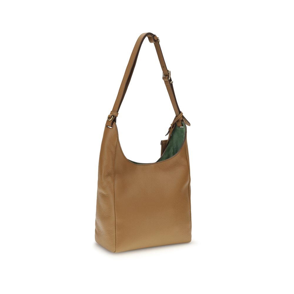 Miu Miu – Sac porté épaule en cuir grainé