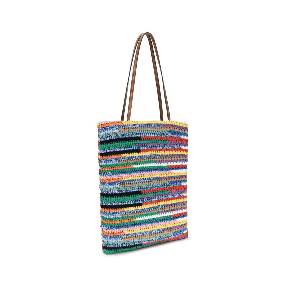 Miu Miu – Tote bag crochet avec logo brodé