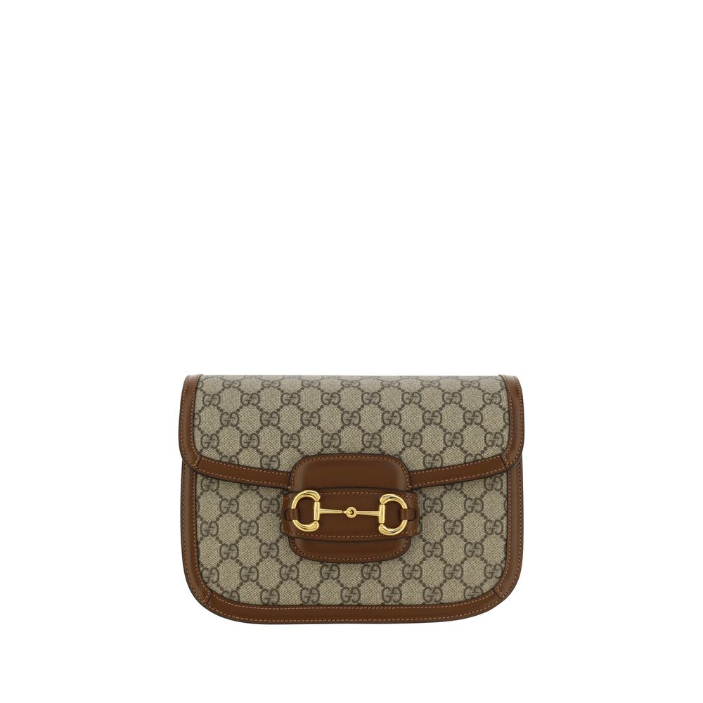 Gucci – Sac porté épaule Horsebit en toile GG Supreme