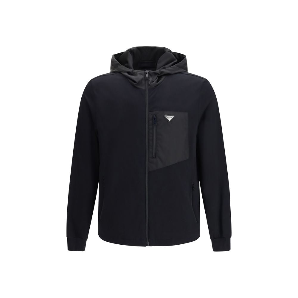 Prada – Veste à capuche avec détails techniques