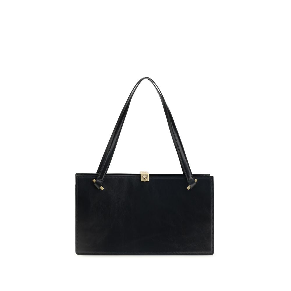 Versace – Sac porté épaule Severine en cuir avec Medusa