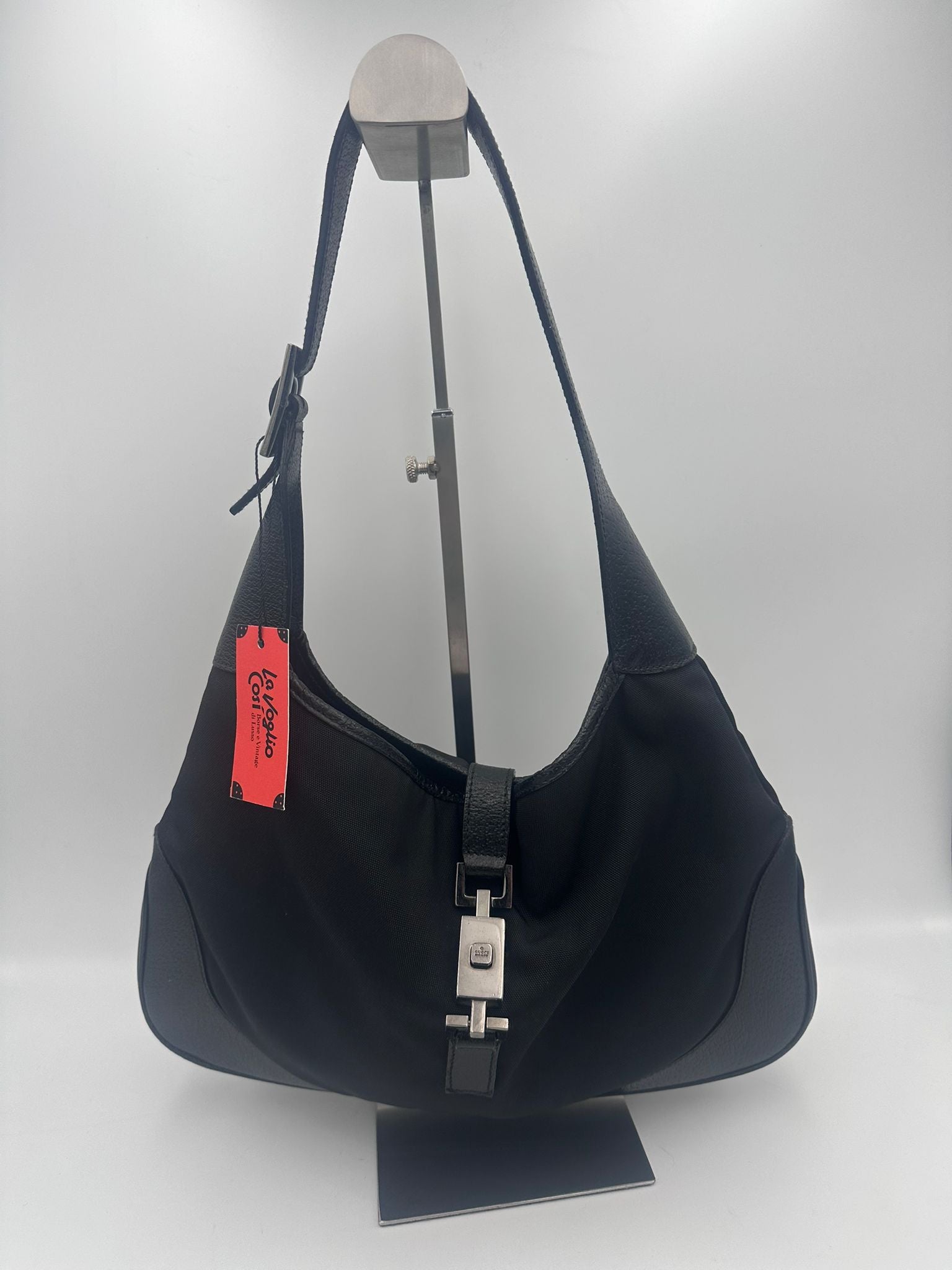 Gucci – Sac Jackie en cuir et toile