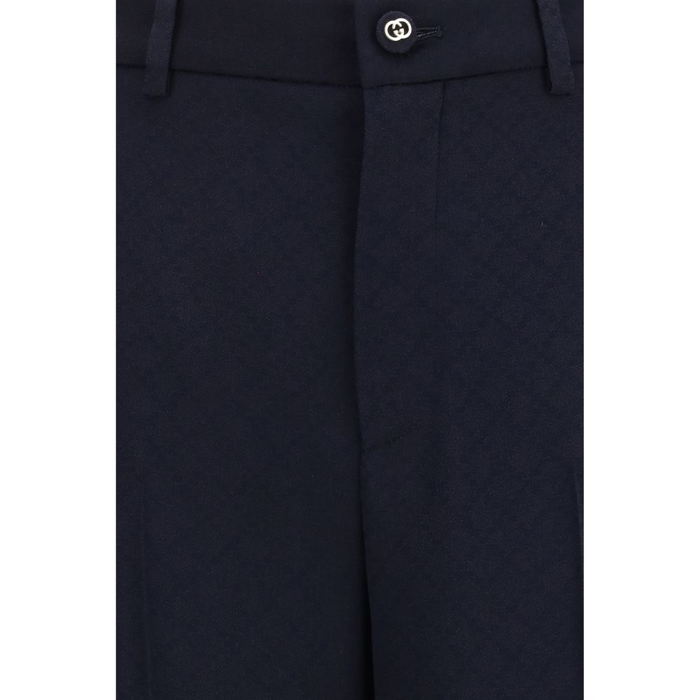 Gucci – Pantalon jacquard motif diamant