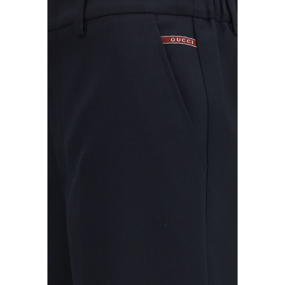 Gucci – Short tailoring avec broderie logo