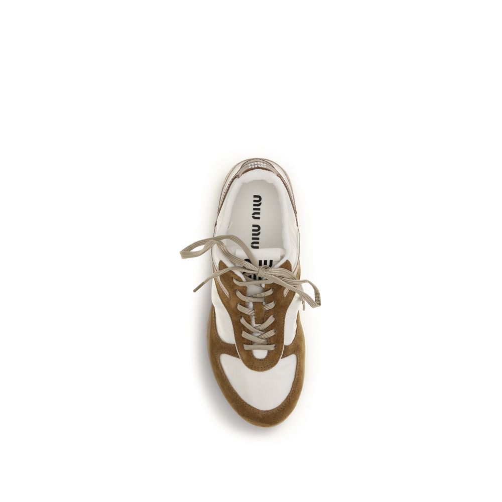 Miu Miu – Sneakers Gymnasium à design panelé
