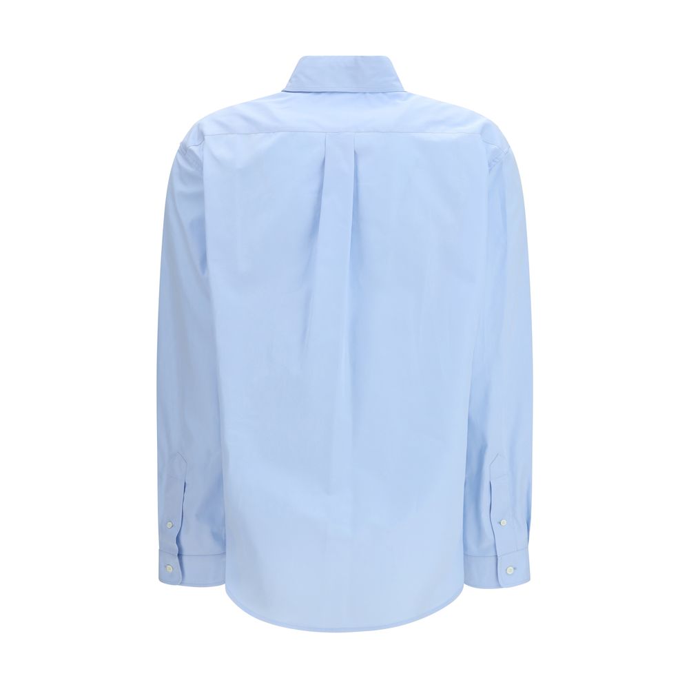 Miu Miu – Chemise en coton avec logo brod