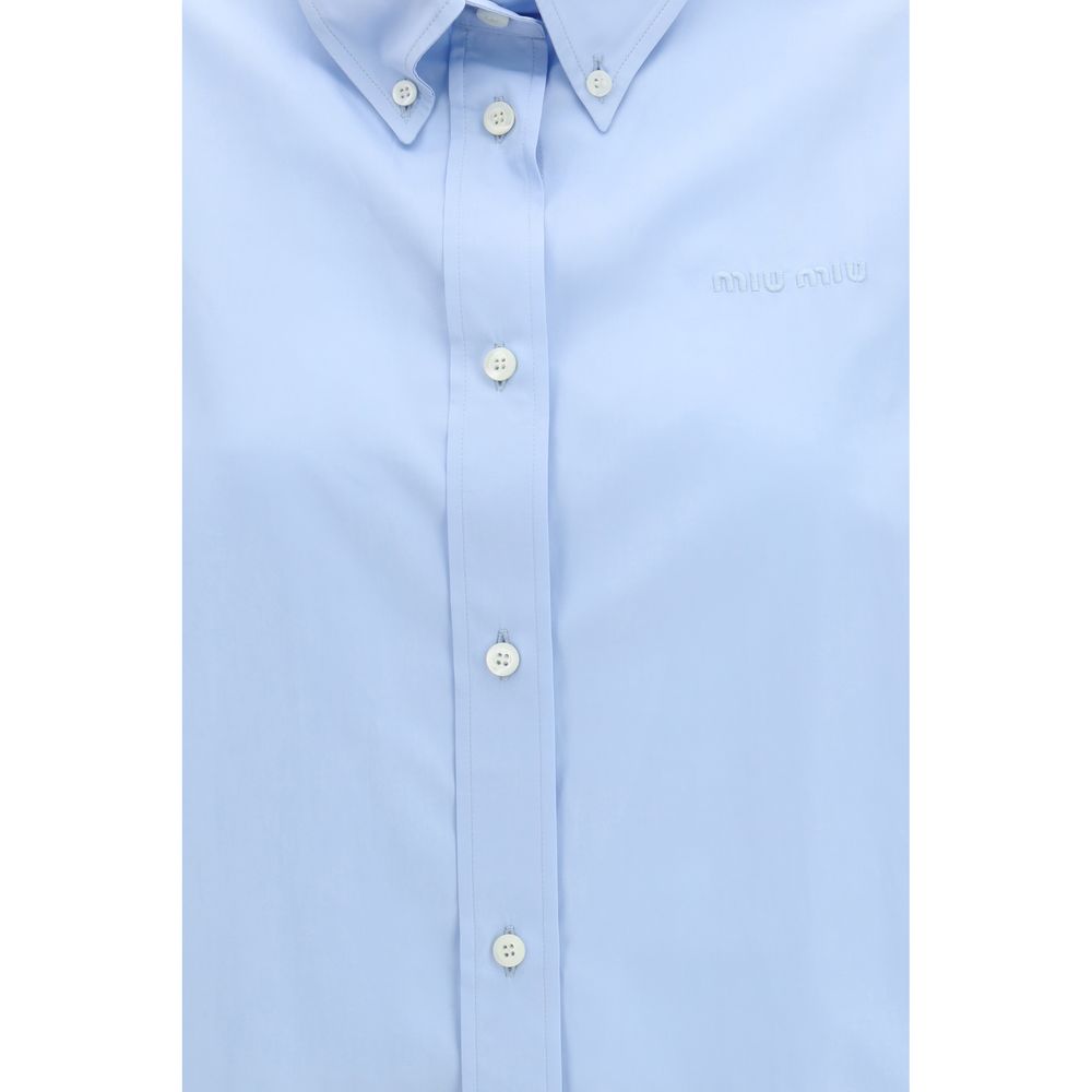 Miu Miu – Chemise brodée en coton