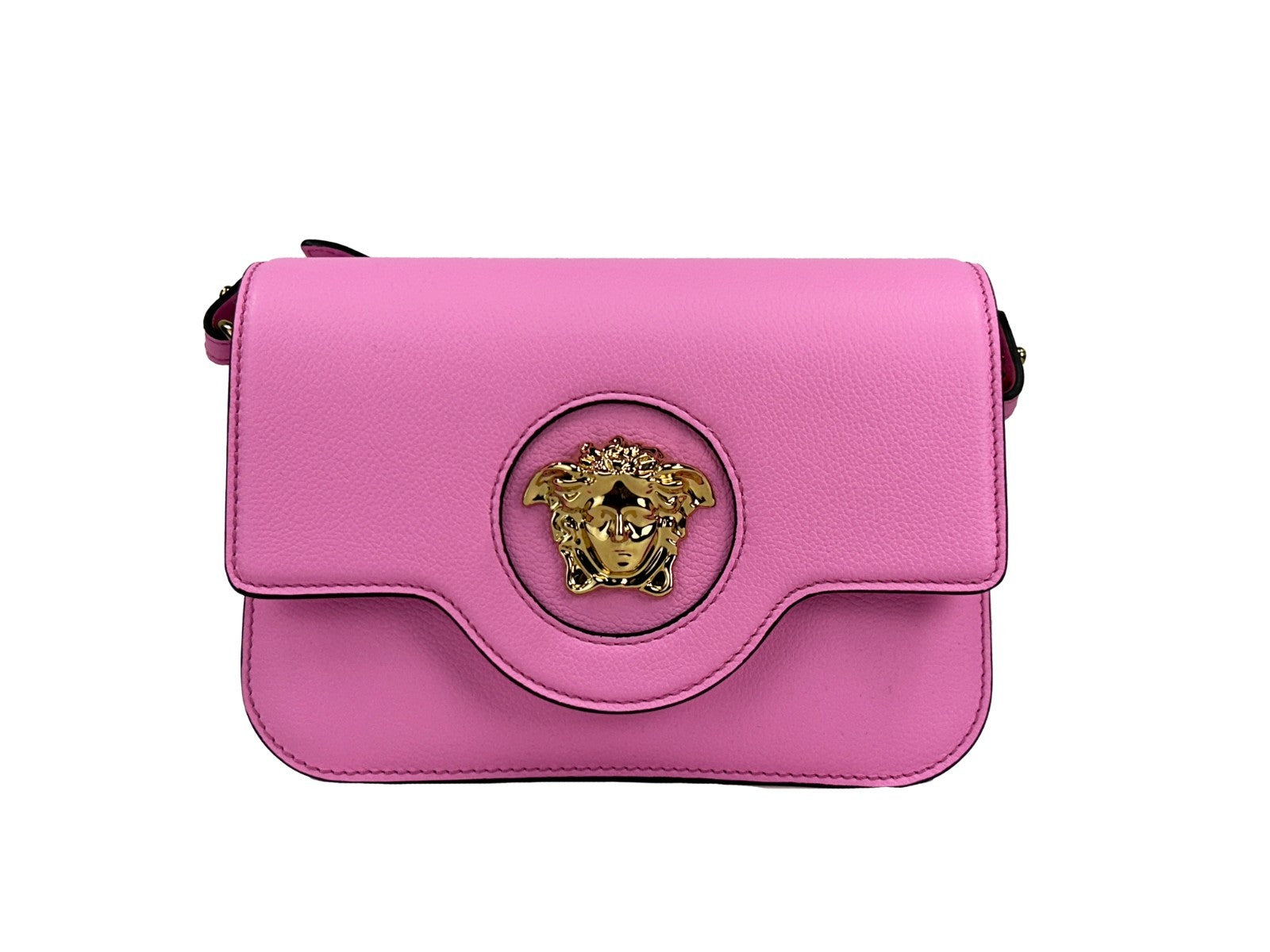 Versace – Sac crossbody La Medusa en cuir rose
