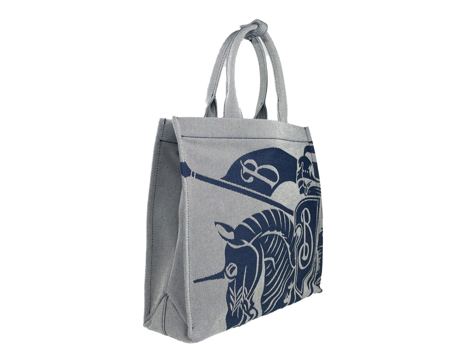 Burberry – Sac cabas EKD en toile avec porte-monnaie