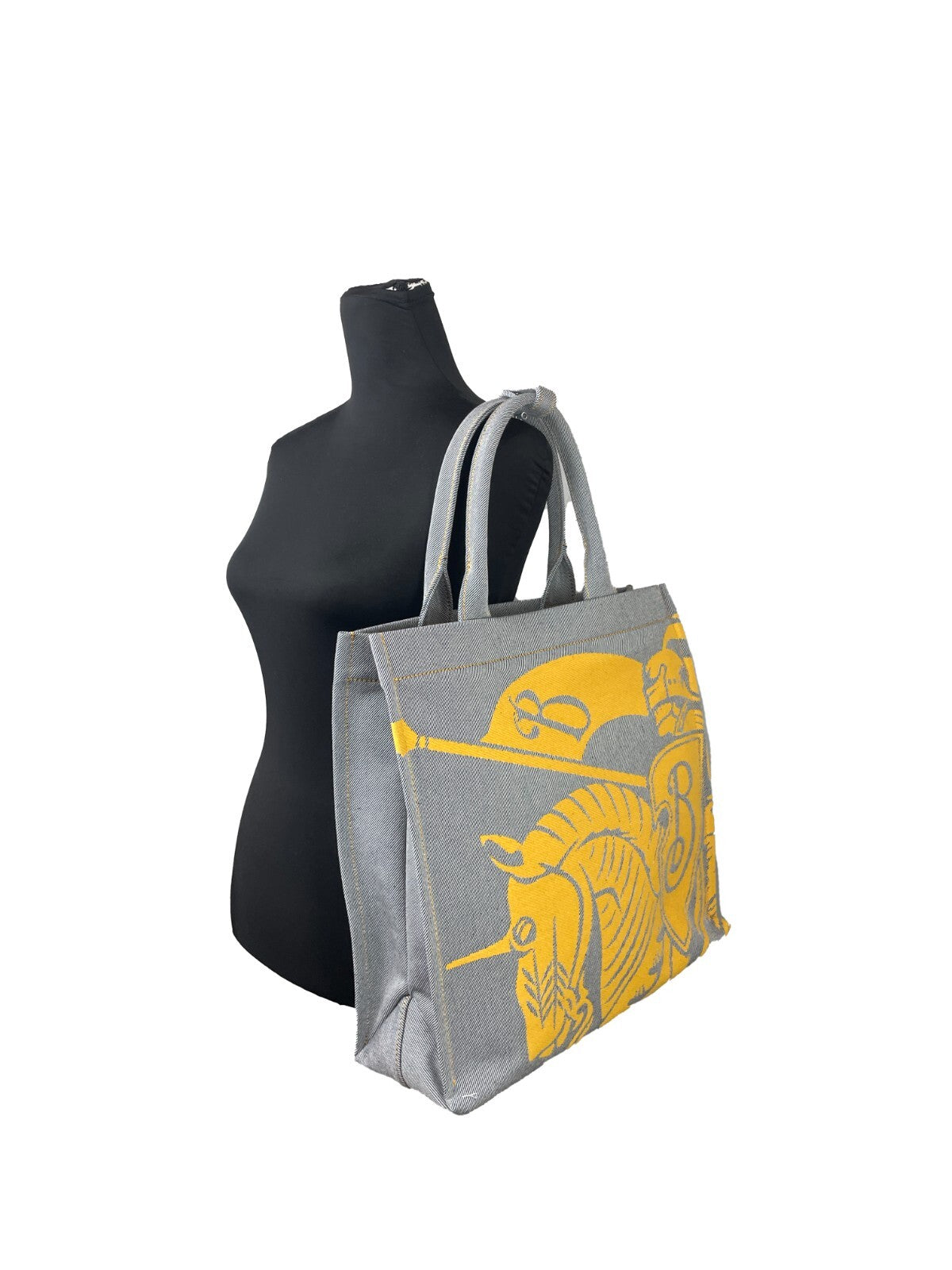Burberry – Sac cabas EKD en toile avec porte-monnaie