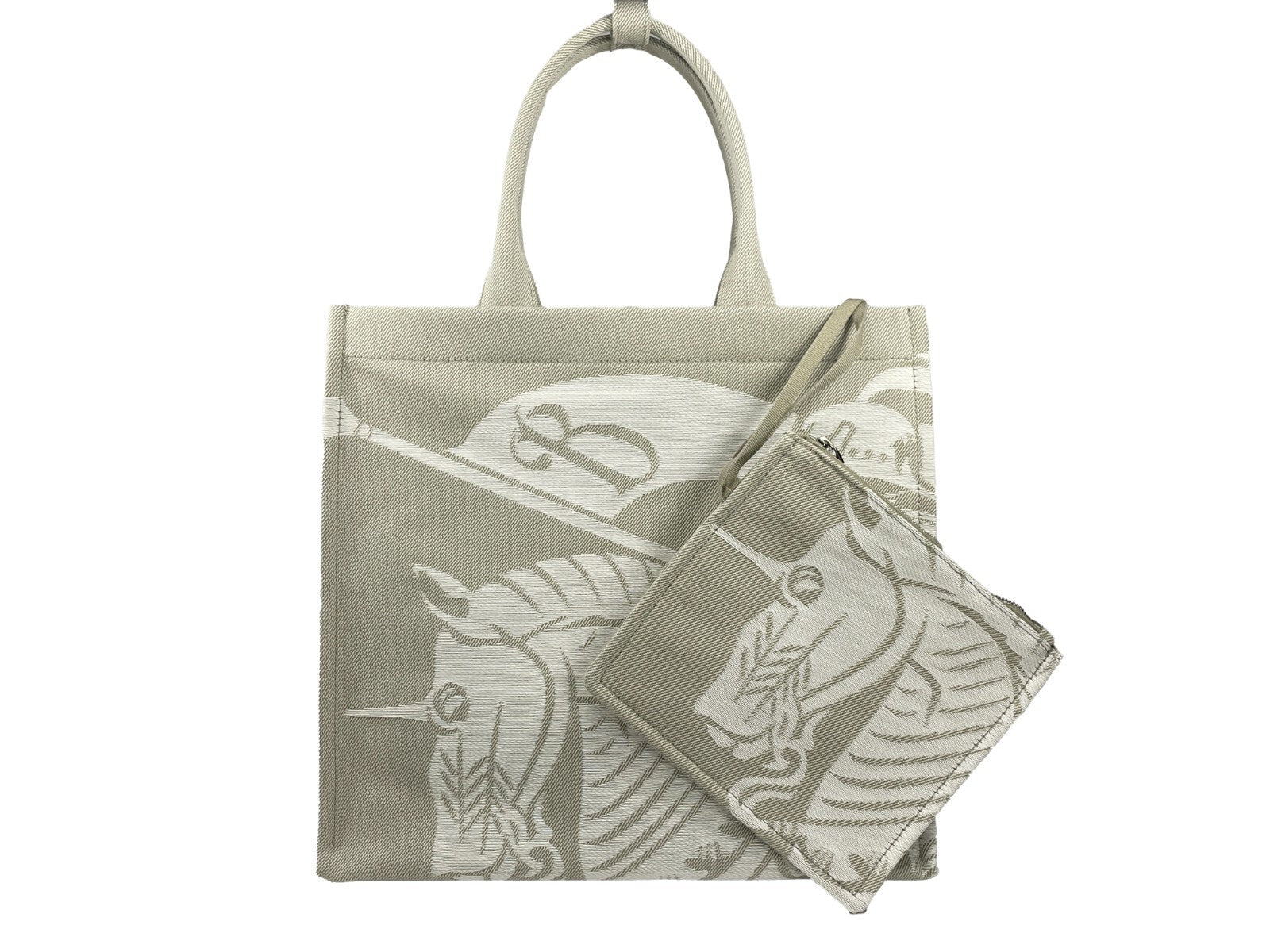 Burberry – Sac cabas EKD en toile avec porte-monnaie