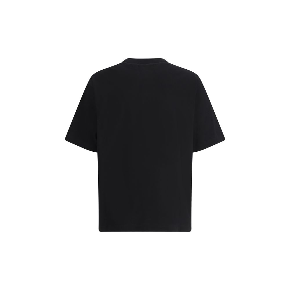 Gucci – T-shirt en coton avec maxi imprimé monogramme