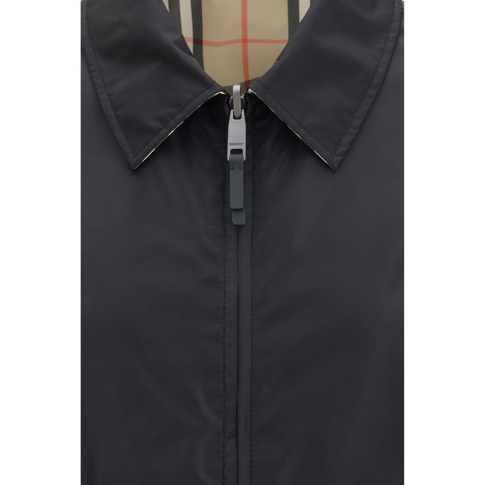 Burberry – Veste zippée avec doublure Check