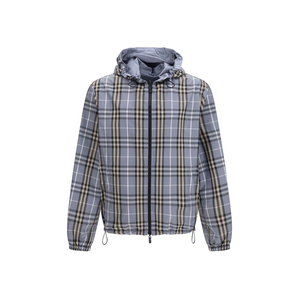 Burberry – Veste réversible Check à capuche