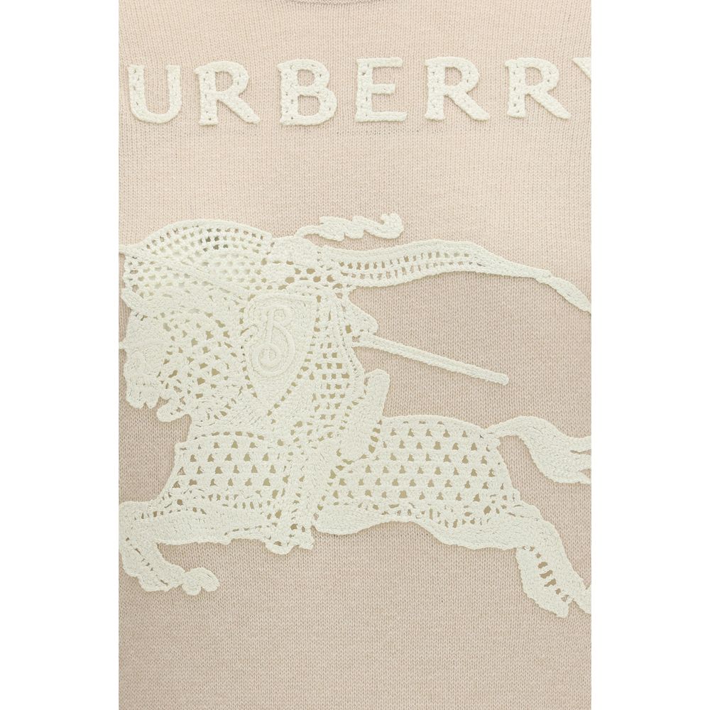 Burberry – Pull EKD avec broderie Equestrian Knight Design
