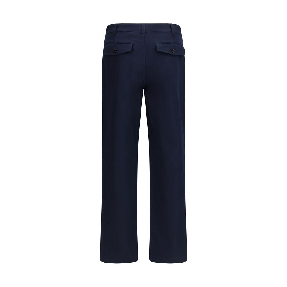 Burberry – Pantalon chino en twill de coton avec détail Equestrian Knight