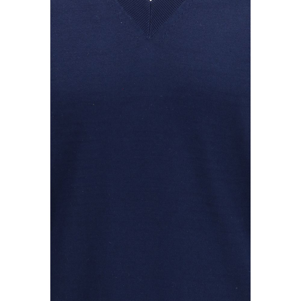 Prada – Pull en coton à col V