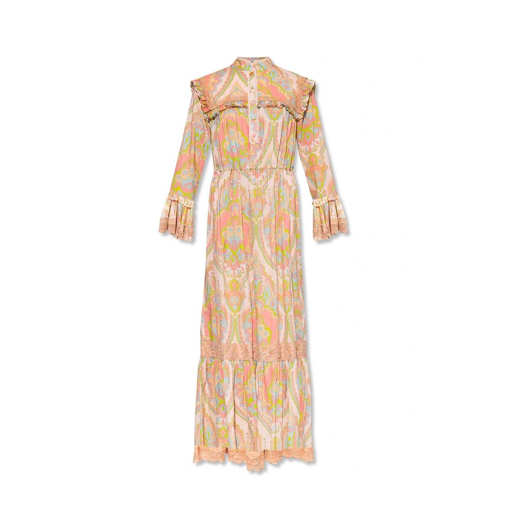 Gucci – Veste en coton avec détails en dentelle